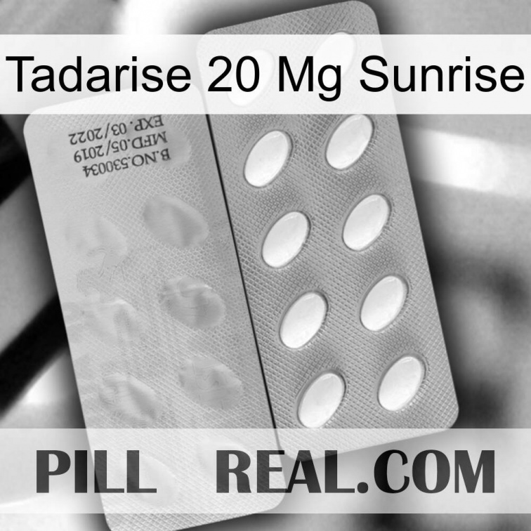 Tadarise 20 Mg Sunrise 43